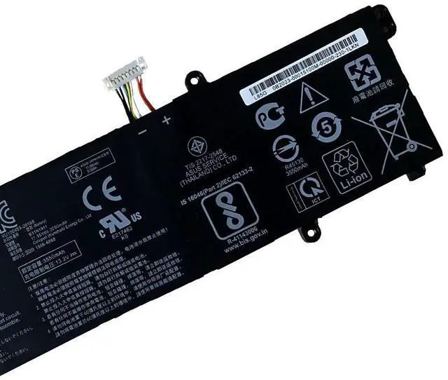 Alt view image 5 of 6 - New 42Wh C31N1911 B31N1911 Replacement Battery For VivoBook Flip TP470EA TP470EZ X421DA