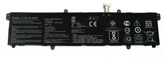 Alt view image 4 of 6 - New 42Wh C31N1911 B31N1911 Replacement Battery For VivoBook Flip TP470EA TP470EZ X421DA