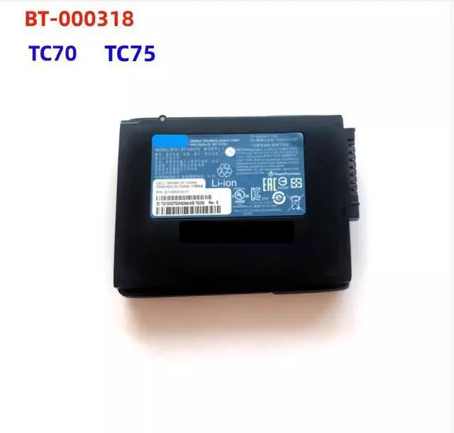 Alt view image 6 of 6 - BT-000318-01 Replacement Battery for Zebra TC70 TC75 TC77 TC72 17.1WH 4629mAh 4.2V Li-ion Compatible with TC70X TC75X TC75AH TC75GK TC75FK