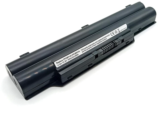 Alt view image 2 of 3 - FPCBP145 FPCBP281 FMVNBP190 10.8V 4400mAh 48Wh 6-Cell Li-ion Battery for Fujitsu LifeBook A561 S2210 S6310 Series