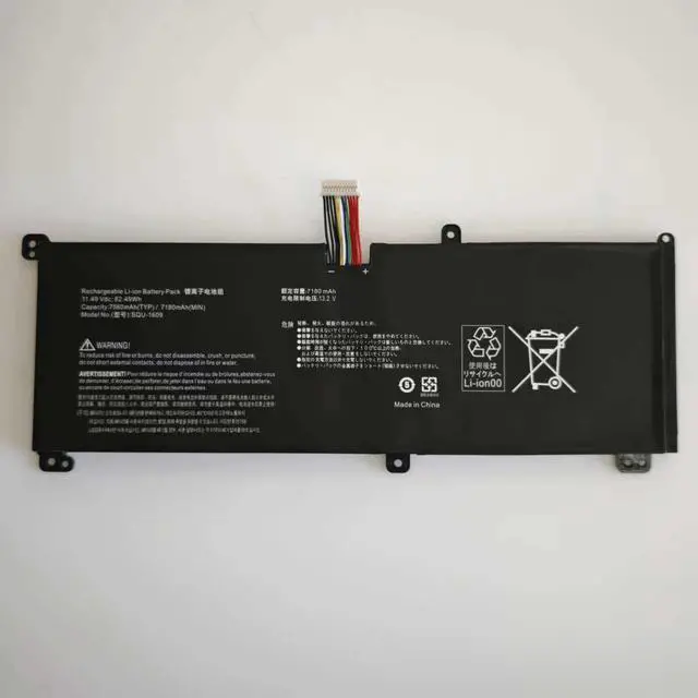 Alt view image 4 of 6 - 11.49V 82.49Wh 7180mAh Li-ion Battery for HASEE 911 SQU-1609 1611 1710 1713 1714 Replaces 31CP5/58/81-2 Grade A Cells