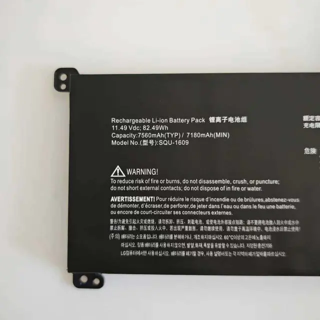 Alt view image 6 of 6 - 11.49V 82.49Wh 7180mAh Li-ion Battery for HASEE 911 SQU-1609 1611 1710 1713 1714 Replaces 31CP5/58/81-2 Grade A Cells