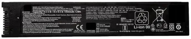 Alt view image 4 of 6 - New M9L89A CZ993-60017 11.1V 1050mAh 12Wh Li-ion Battery for HP OfficeJet 200 250 Mobile Printer Replaces CZ993A 3-Cell Grade A