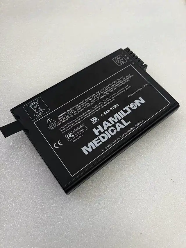 Alt view image 4 of 6 - 14.4V 6.6Ah 95Wh Li-ion Battery for Hamilton C2 C3 G5 S1 Ventilator Replaces 369106 Instrument Battery Grade A Cells 12 Month Warranty