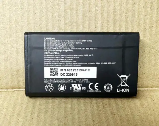 Alt view image 3 of 3 - New 4400mAh 3.8V Battery for Inseego Verizon Jetpack MiFi 8800L 7730L M1000 Replaces 40123117 MIFI8800L Li-Polymer Grade A Cells 12-Month Warranty