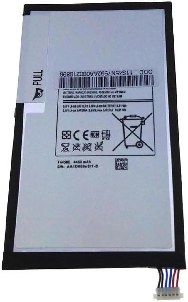 Alt view image 6 of 7 - New 4450mAh T4450E Battery For Samsung Galaxy Tab 3 8.0 SM-T310 T311