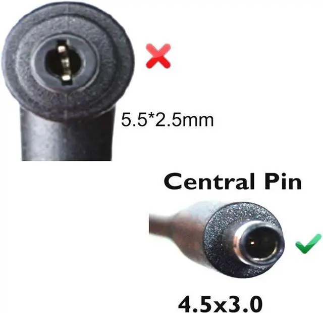 Alt view image 2 of 4 - AC Adapter for LITEON Nexstgo PA-1650-90 19V 3.42A 65W 4.5mm 3.0mm