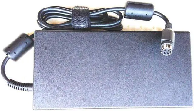 Alt view image 2 of 4 - Replacement AC Adapter 19.5V 11.8A for Clevo P750DM-G P770DM P751ZM Gaming Laptop A12-230P1A A230A003L X01 T5 T5S T5X T7 230W 4 PIN