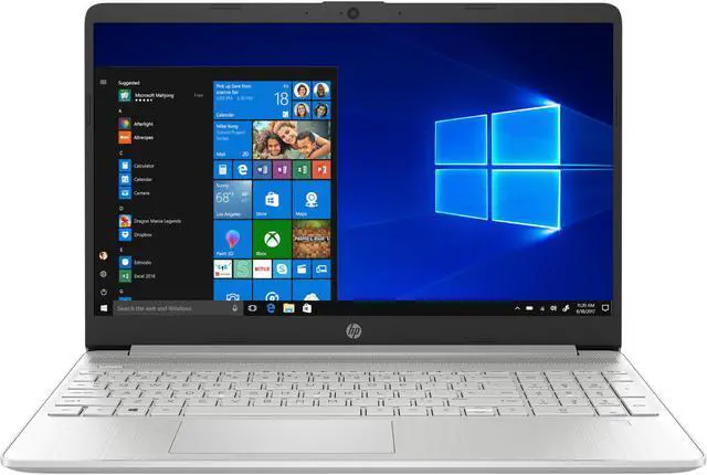 Main image of HP 15-dy HD Home and Business Laptop (Intel i3-1115G4 2-Core, 8GB RAM, 128GB SSD, 15.6" Touch  HD (1366x768), Intel UHD, Wifi, Bluetooth, Webcam, 2xUSB 3.0, 1xHDMI, SD Card, Win 10 Home)