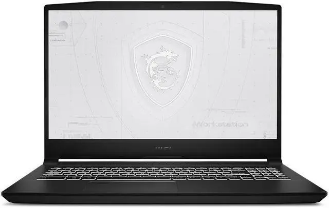 Main image of MSI WF66 11UJ-267 Workstation Laptop (Intel i7-11800H 8-Core, 32GB RAM, 1TB PCIe SSD, NVIDIA RTX A2000, 15.6" 60 Hz Full HD (1920x1080), Wifi, Bluetooth, Backlit KB, Webcam, Win 10 Pro) Refurbished