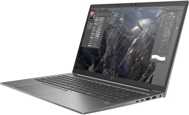 Alt view image 3 of 4 - HP ZBook Firefly Workstation Laptop (Intel i7-1165G7 4-Core, 32GB RAM, 1TB m.2 SATA SSD, 15.6" Full HD (1920x1080), Intel Iris Xe, Fingerprint, Wifi, Bluetooth, Webcam, 2xUSB 3.1, 1xHDMI, Win 10 Pro)