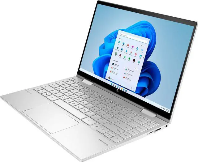 Alt view image 2 of 5 - HP Envy x360 13m Home & Entertainment 2-in-1 Laptop (Intel i7-1195G7 4-Core, 13.3" 60Hz Touch Full HD (1920x1080), Intel Iris Xe, 8GB RAM, 1TB m.2 SATA SSD, Backlit KB, Wifi, Webcam, Win 11 Home)