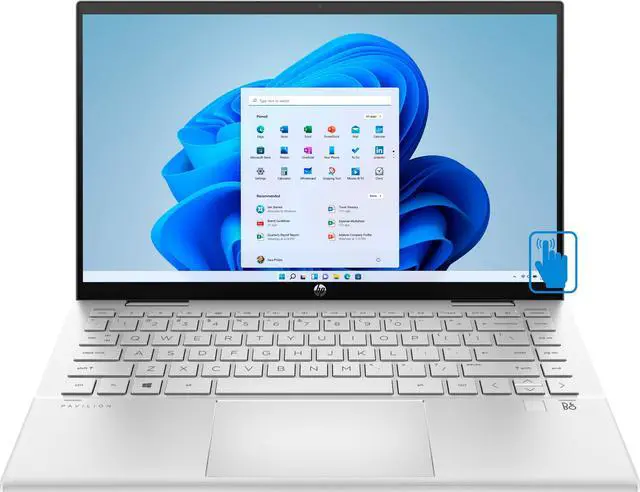 Main image of HP Pavilion x360 2-in-1 Laptop (Intel i3-1125G4 4-Core, 14.0" Touch  Full HD (1920x1080), 32GB RAM, 1TB m.2 SATA SSD, Intel UHD, Webcam, Wifi, Bluetooth, Fingerprint, USB 3.1, HDMI, Win 11 Pro)
