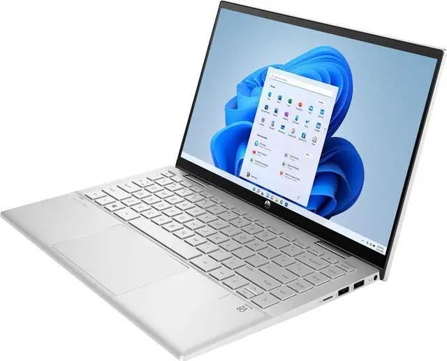 Alt view image 3 of 7 - HP Pavilion x360 2-in-1 Laptop (Intel i3-1125G4 4-Core, 14.0" Touch  Full HD (1920x1080), 32GB RAM, 1TB m.2 SATA SSD, Intel UHD, Webcam, Wifi, Bluetooth, Fingerprint, USB 3.1, HDMI, Win 11 Pro)