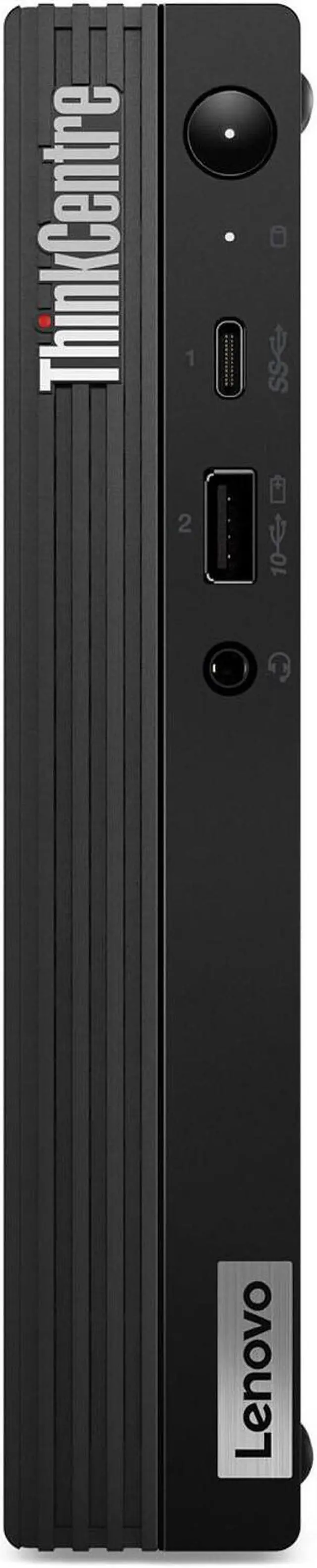 Alt view image 3 of 7 - Lenovo ThinkCentre M70q Tiny Home & Business Mini Desktop (Intel i3-10100T 4-Core, Intel UHD 630, 32GB RAM, 512GB PCIe SSD + 1TB HDD (2.5), Wifi, Win 11 Pro) with Microsoft 365 Personal , Hub
