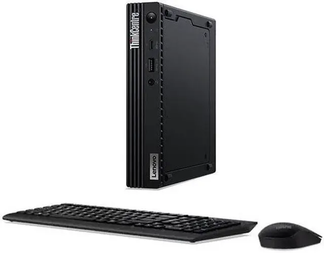 Alt view image 7 of 7 - Lenovo ThinkCentre M70q Tiny Home & Business Mini Desktop (Intel i3-10100T 4-Core, Intel UHD 630, 32GB RAM, 512GB PCIe SSD + 1TB HDD (2.5), Wifi, Win 11 Pro) with Microsoft 365 Personal , Hub