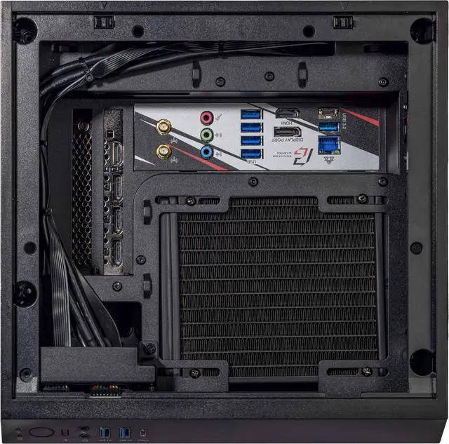 Alt view image 6 of 7 - Velztorm Black Vertix Gaming Custom Desktop (AMD Ryzen 9 5900X 12-Core, GeForce RTX 3080, 16GB RAM, 1TB HDD, Wifi, USB 3.2, HDMI, Bluetooth, Display Port, Win 10 Pro)