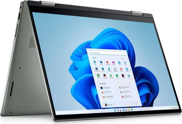 Alt view image 5 of 7 - Dell Inspiron i7425 Home & Business 2-in-1 Laptop (AMD Ryzen 5 5625U 6-Core, 14.0" 60Hz Touch Wide UXGA (1920x1200), AMD Radeon, 8GB RAM, 512GB SSD, Backlit KB, Win 11 Home) with WD19S 180W Dock