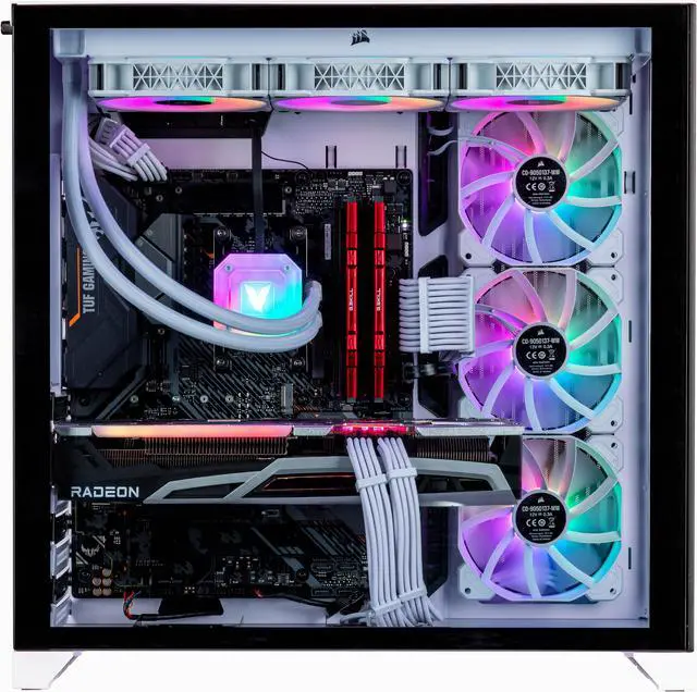 Alt view image 3 of 7 - Velztorm Lux Lyte Custom Built Gaming Desktop PC (AMD Ryzen 9 - 5900X 12-Core, Radeon RX 6900 XT, 16GB RAM, 1TB PCIe SSD, Wifi, USB 3.2, HDMI, Bluetooth, Display Port, Win 10 Home)