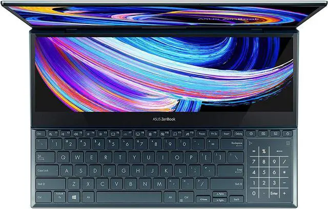 Alt view image 5 of 7 - ASUS ZenBook Pro Duo 15 Gaming & Business Laptop (Intel i9-11900H 8-Core, 15.6" 60Hz Touch Full HD (1920x1080), NVIDIA RTX 3060, 32GB RAM, 1TB SSD, Win 11 Pro) with Travel & Work Backpack