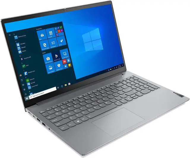 Alt view image 2 of 7 - Lenovo ThinkBook 15 G3 ACL Home & Business Laptop (AMD Ryzen 5 5500U 6-Core, 15.6" 60Hz Full HD (1920x1080), AMD Radeon, 8GB RAM, 512GB m.2 SATA SSD, Backlit KB, Win 10 Pro) with WD19S 180W Dock
