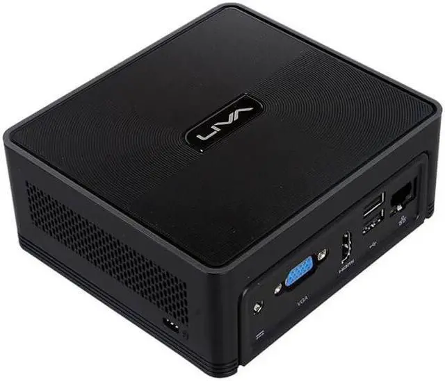 Alt view image 2 of 4 - ECS Elitegroup LIVA Z2V Home & Business Mini Desktop (Intel Celeron N4000 2-Core, Intel UHD 600, 4GB RAM, 500GB HDD (2.5), Wifi, HDMI, Bluetooth, Win 10 Home)