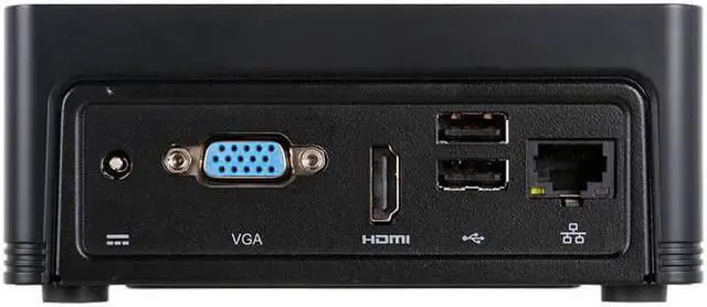 Alt view image 4 of 4 - ECS Elitegroup LIVA Z2V Home & Business Mini Desktop (Intel Celeron N4000 2-Core, Intel UHD 600, 4GB RAM, 500GB HDD (2.5), Wifi, HDMI, Bluetooth, Win 10 Home)