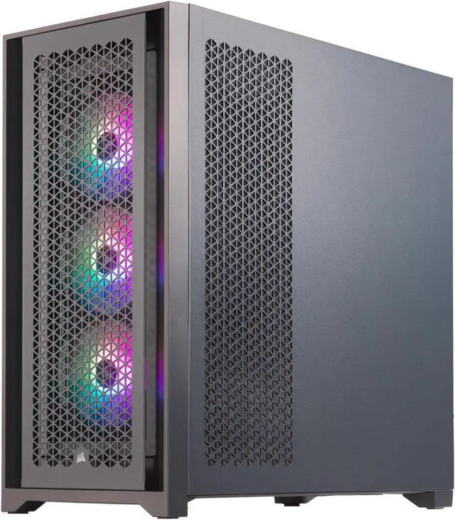 Alt view image 2 of 7 - Velztorm Minixa Gaming Custom DesktopAMD Ryzen 5 5600X, Radeon RX570 8G, 64GB DDR4, 1TB PCIe SSD, WiFi 6, Bluetooth 5.2, 750W PSU, RJ-45, 1 Display Port, HDMI, Win 11 Pro