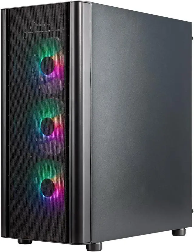 Alt view image 6 of 7 - Velztorm Archux Gaming Desktop PC (AMD Ryzen 7 5700X 8-Core, 128GB RAM, 2TB PCIe SSD + 2TB HDD (3.5), GeForce RTX 4070 12GB, Black, Win 11 Home)