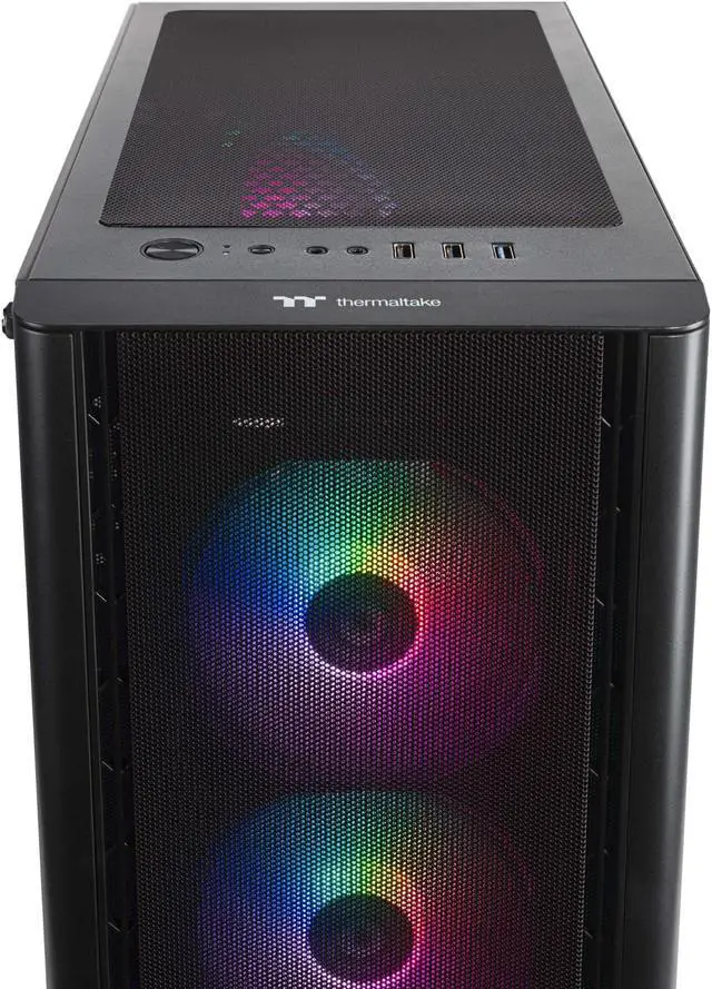 Alt view image 7 of 7 - Velztorm Archux Gaming Desktop PC (AMD Ryzen 7 5700X 8-Core, 128GB RAM, 2TB PCIe SSD + 2TB HDD (3.5), GeForce RTX 4070 12GB, Black, Win 11 Home)