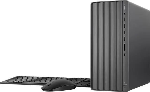 Alt view image 4 of 7 - HP Envy Desktop PC (Intel i5-10400 6-Core, Intel UHD 630, 32GB RAM, 1TB PCIe SSD + 1TB HDD (3.5), Wifi, HDMI, Bluetooth, SD Card, Win 11 Home) w/Hub (TE01-1214)