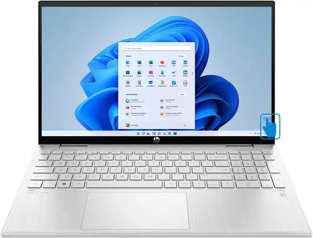 Main image of HP Pavilion x360 15t Home & Business 2-in-1 Laptop (Intel i5-1135G7 4-Core, 15.6" 60Hz Touch Full HD (1920x1080), Intel Iris Xe, 8GB RAM, 256GB SSD, Backlit KB, Wifi, USB 3.2, HDMI, Win 11 Home)