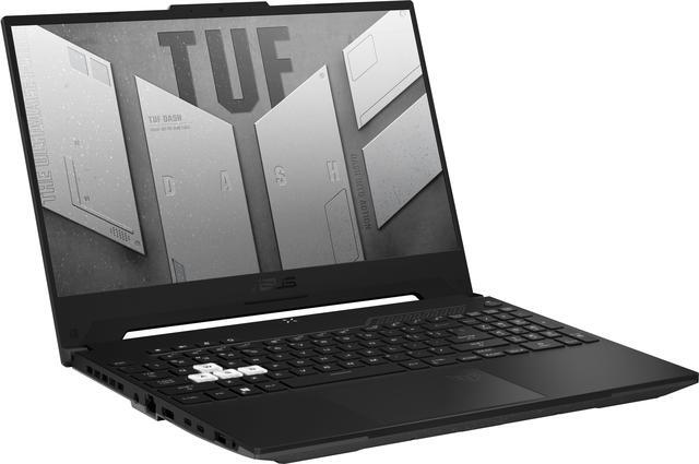 Alt view image 2 of 7 - ASUS TUF Dash FX517ZR Gaming Laptop (Intel i7-12650H 10-Core, 32GB DDR5 4800MHz RAM, 8TB PCIe SSD, NVIDIA RTX 3070, 15.6" 144 Hz Full HD (1920x1080), Wifi, Bluetooth, Win 11 Home) Refurbished