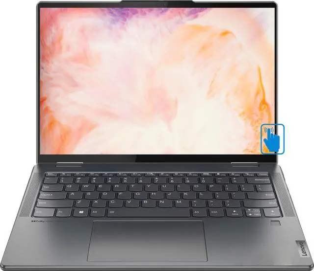 Main image of Lenovo Yoga 7i 14.0" 2.2K IPS Touchscreen (2240x1400) 2-in-1 Laptop 12th Gen (Intel i5-1235U 10-Core, Intel Iris Xe, 8GB LPDDR5, 2TB PCIe SSD, Backlit KYB, FP, WiFi 6, Win 11 Home)
