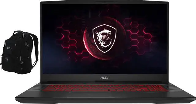 Main image of MSI Pulse GL76 -17 Gaming & Entertainment Laptop (Intel i7-12700H 14-Core, 17.3" 144Hz Full HD (1920x1080), NVIDIA RTX 3060, 16GB RAM, 512GB SSD, Win 11 Home) with Travel & Work Backpack