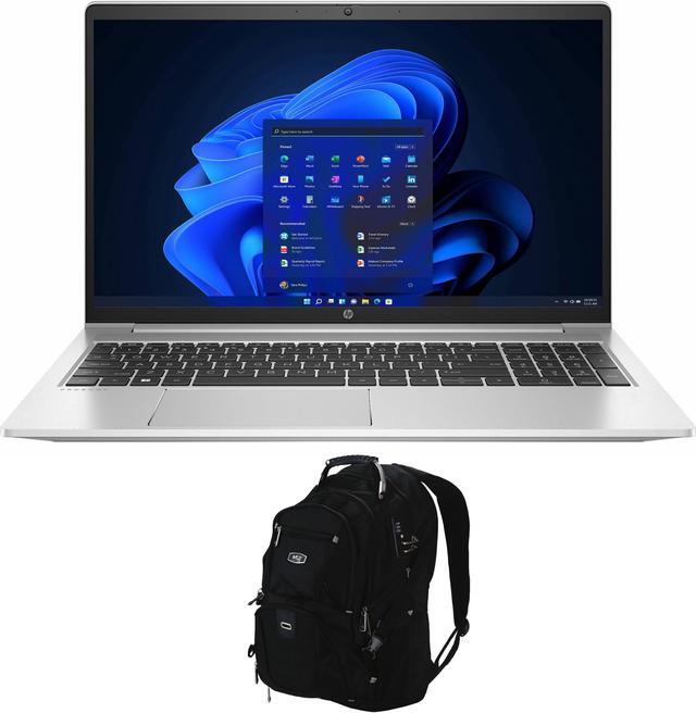 Main image of HP ProBook 455 G9 Home & Entertainment Laptop (AMD Ryzen 5 5625U 6-Core, 15.6" 60Hz Full HD (1920x1080), AMD Radeon, 64GB RAM, 1TB PCIe SSD, Backlit KB, Win 10 Pro) with Travel & Work Backpack