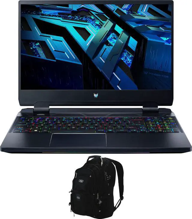 Main image of Acer Predator Helios 300 Gaming & Business Laptop (Intel i7-12700H 14-Core, 15.6" 240Hz 2K Quad HD (2560x1440), GeForce RTX 3070 Ti, Win 11 Home) with Travel & Work Backpack