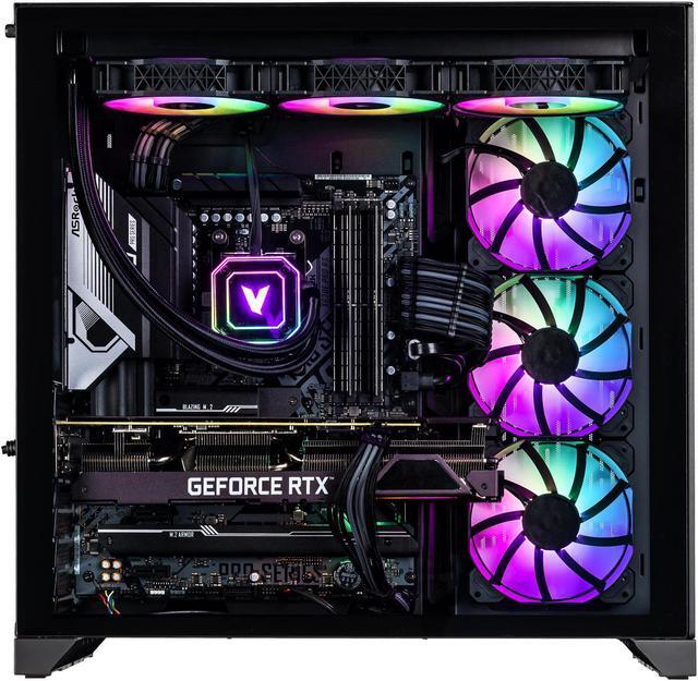 Alt view image 3 of 7 - Velztorm Septex CTO Gaming Desktop PC (AMD Ryzen 7 7700X 8-Core, GeForce RTX 3070 8GB, 128GB DDR5, 4TB PCIe SSD + 6TB HDD (3.5), 360mm AIO, 1000 W PSU WiFi 6, BT 5.2, Win 11 Pro) VELZ0067