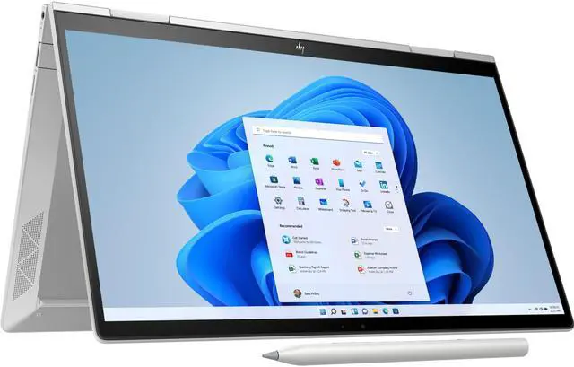 Alt view image 3 of 7 - HP ENVY x360 13t Home & Entertainment Laptop (Intel i7-1195G7 4-Core, 13.3" 60Hz Touch Full HD (1920x1080), Intel Iris Xe, 16GB RAM, 512GB SSD, Backlit KB, Wifi, Webcam, Fingerprint, Win 11 Home)