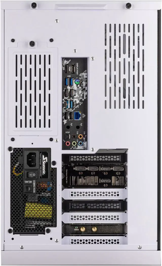 Alt view image 4 of 7 - Velztorm Lux Gaming Desktop PC (AMD Ryzen 9 5950X, GeForce RTX 5070, 16GB DDR4, 1TB PCIe SSD + 2TB HDD, 360mm AIO, 1000W PSU, RJ-45, 1 Display Port, HDMI, Win 11 Pro)