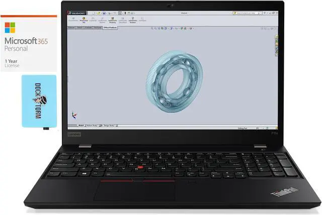 Main image of Lenovo ThinkPad P15s Gen 2 Home & Business Laptop (Intel i7-1165G7 4-Core, 15.6" 60Hz 4K Ultra HD (3840x2160), NVIDIA Quadro T500, 16GB RAM, 1TB SSD, Win 11 Pro) with Microsoft 365 Personal , Hub