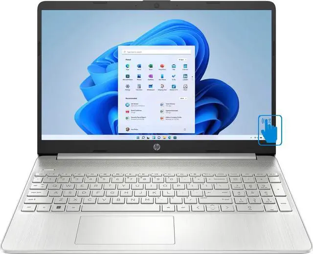 Main image of HP 15-dy2703dx Home & Business Laptop (Intel i5-1135G7 4-Core, 15.6" 60Hz Touch HD (1366x768), Intel Iris Xe, 8GB RAM, 512GB SSD, Wifi, HDMI, Webcam, Bluetooth, SD Card, Win 11 Home S-Mode)