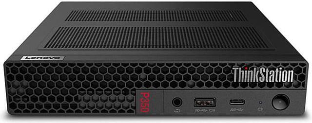 Alt view image 4 of 7 - Lenovo ThinkStation P350 Tiny Home & Business Desktop (Intel i7-11700T 8-Core, NVIDIA T600, 32GB RAM, 512GB PCIe SSD, Wifi, USB 3.2, HDMI, Bluetooth, Win 10 Pro)