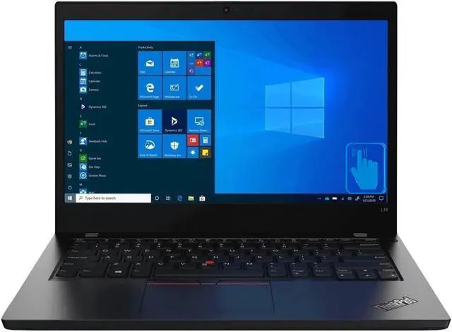 Main image of Lenovo ThinkPad L14 Home & Business Laptop (Intel i5-1135G7 4-Core, 14.0" 60Hz Touch Full HD (1920x1080), Intel Iris Xe, 8GB RAM, 256GB SSD, Wifi, HDMI, Webcam, Bluetooth, SD Card, Win 10 Pro)