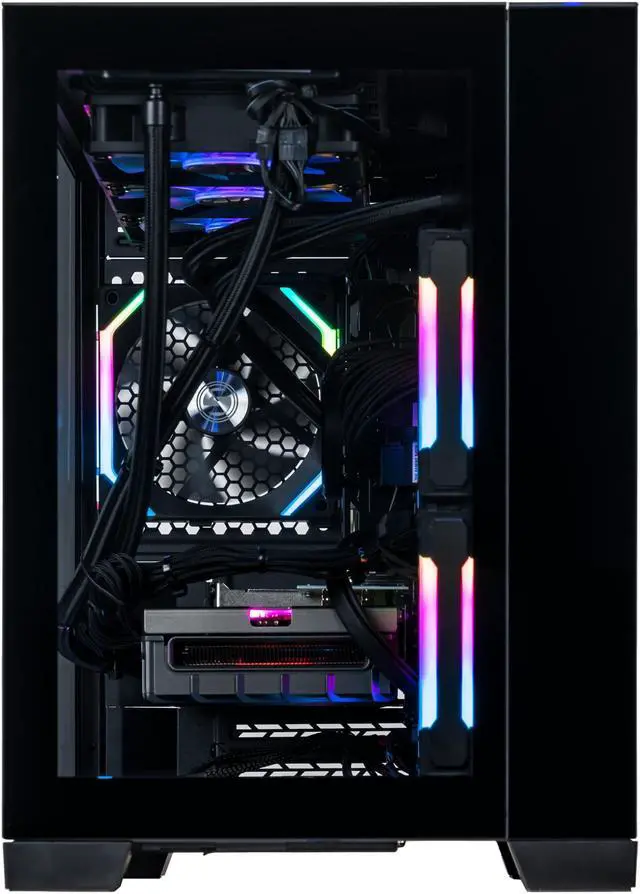Alt view image 5 of 7 - Velztorm Gemmix Custom Built Gaming Desktop PC (AMD Ryzen 7 5700X 8-Core, Radeon RX 6900 XT, 64GB RAM, 2x1TB PCIe SSD RAID 0  (2TB), Wifi, USB 3.2, HDMI, Display Port, Win 10 Home)