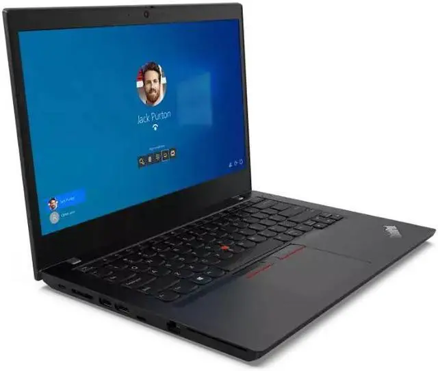 Alt view image 2 of 4 - Lenovo ThinkPad L14 Gen 2 Home & Business Laptop (Intel i7-1165G7 4-Core, 14.0" 60Hz Touch Full HD (1920x1080), Intel Iris Xe, 16GB RAM, 256GB SSD, Win 10 Pro) with Travel & Work Backpack