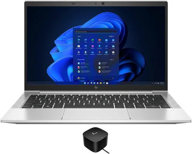 Main image of HP EliteBook 830 G8 Home & Business Laptop (Intel i7-1185G7 4-Core, 13.3" 60Hz Full HD (1920x1080), Intel Iris Xe, 16GB RAM, 512GB SSD, Backlit KB, Wifi, HDMI, Win 10 Pro) with 120W G4 Dock