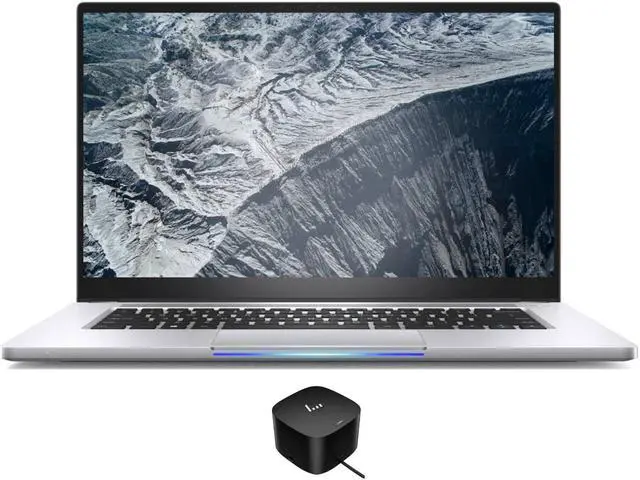 Main image of Intel NUC M15 BRC510EAUXBC1 Home & Entertainment Laptop (Intel i5-1240P 12-Core, 15.6" 60Hz Full HD (1920x1080), Intel Iris Xe, 16GB LPDDR5 5200MHz RAM, 512GB SSD, Win 11 Home) with 120W G4 Dock