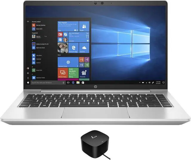 Main image of HP ProBook 440 G8 Home & Business Laptop (Intel i3-1115G4 2-Core, 14.0" 60Hz Full HD (1920x1080), Intel UHD, 8GB RAM, 128GB SSD, Wifi, HDMI, Webcam, Bluetooth, Win 10 Pro) with 120W G4 Dock