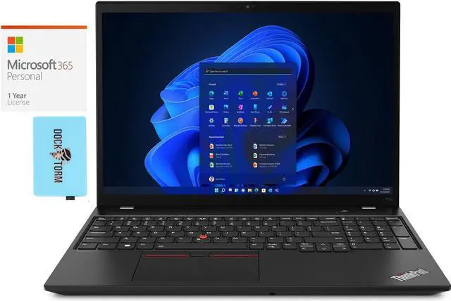 Main image of Lenovo ThinkPad P16s Home & Business Laptop (AMD Ryzen 7 PRO 6850U 8-Core, 16.0" 60Hz Wide UXGA (1920x1200), AMD Radeon PRO, 16GB LPDDR5 6400MHz RAM, Win 11 Pro) with Microsoft 365 Personal , Hub
